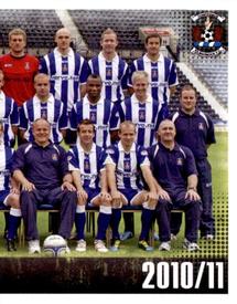 2011 Panini Scottish Premier League Stickers #306 Kilmarnock Team Group Front