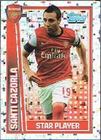 2012-13 Topps Premier League 2013 #15 Santi Cazorla Front