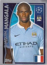 2015-16 Topps UEFA Champions League Stickers #252 Eliaquim Mangala Front