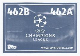 2015-16 Topps UEFA Champions League Stickers #462 Kurt Zouma / Ramires Back