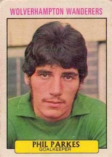 1971-72 A&BC Gum English Footballers (Purple Backs) #14 Phil Parkes Front