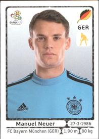 2012 Panini UEFA Euro 2012 Stickers #229 Manuel Neuer Front