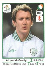 2012 Panini UEFA Euro 2012 Stickers #359 Aiden McGeady Front