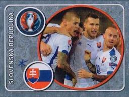 2016 Panini UEFA Euro Stickers #127 Team Photo Front
