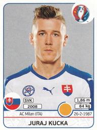 2016 Panini UEFA Euro Stickers #222 Juraj Kucka Front
