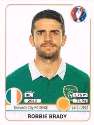 2016 Panini UEFA Euro Stickers #529 Robbie Brady Front