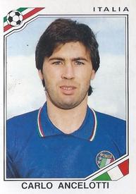 1986 Panini World Cup Stickers #48 Carlo Ancelotti Front