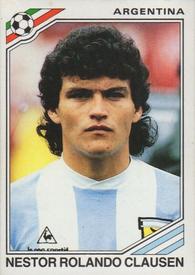 1986 Panini World Cup Stickers #75 Nestor Rolando Clausen Front