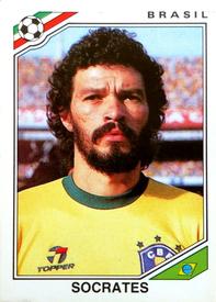 1986 Panini World Cup Stickers #249 Socrates Front