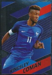 2018 Panini France World Cup Stickers: Fiers d'être Bleus #65 Kingsley Coman Front