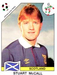 1990 Panini Italia '90 World Cup Stickers #224 Stuart McCall Front