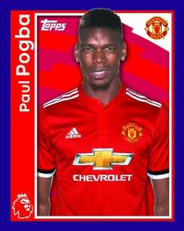 2017-18 Merlin Premier League 2018 #197 Paul Pogba Front