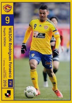 2016 J.League Official Trading Cards #4 Wilson Front