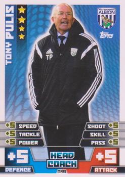 2014-15 Topps Match Attax Premier League Extra - Managers #MN19 Tony Pulis Front