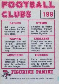 1975-76 Panini Football Clubs Stickers #199 Map of Holland Back