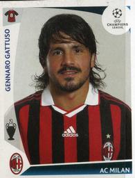 2009-10 Panini UEFA Champions League Stickers #151 Gennaro Gattuso Front