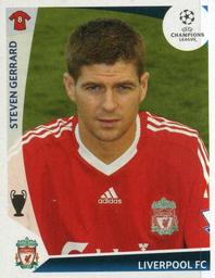 2009-10 Panini UEFA Champions League Stickers #285 Steven Gerrard Front