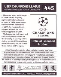 2009-10 Panini UEFA Champions League Stickers #445 Kenny Miller Back
