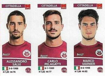 2017-18 Panini Calciatori Stickers #613 Alessandro Salvi / Carlo Pelagatti / Marco Varnier Front