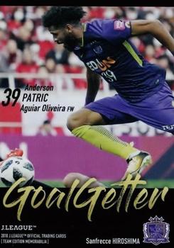 2018 J. League Official Trading Cards Team Edition Memorabilia Sanfrecce Hiroshima #44 Anderson Patric Aguiar Oliveira Front