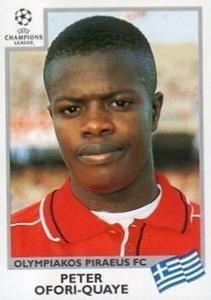 1999-00 Panini UEFA Champions League Stickers #185 Peter Ofori-Quaye Front