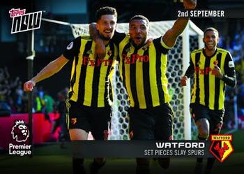 2018-19 Topps Now Premier League #011 Watford Front