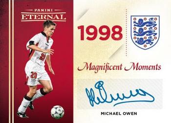 2018-19 Panini Eternal Magnificent Moments #PE-MM7 Michael Owen Front