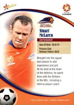 2006 Select A-League #83 Stuart McLaren Back