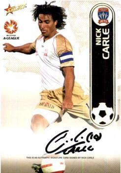 2006 Select A-League - Signatures #A4 Nick Carle Front