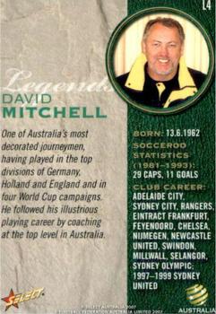 2007 Select A-League - Legends #L4 David Mitchell Back