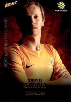 2008-09 Select A-League - Socceroos #SR9 David Carney Front
