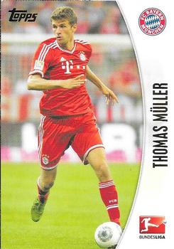 2013-14 Topps Chrome Bundesliga #166 Thomas Müller Front