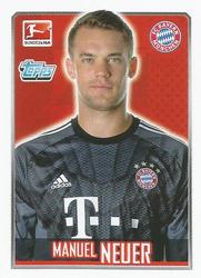 2014-15 Topps Fussball Bundesliga Stickers #202 Manuel Neuer Front