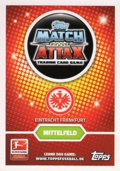 2016-17 Topps Match Attax Bundesliga #98 Omar Mascarell Back