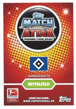 2016-17 Topps Match Attax Bundesliga #138 Aaron Hunt Back