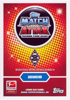 2016-17 Topps Match Attax Bundesliga #254 Nico Elvedi Back