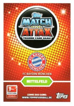 2016-17 Topps Match Attax Bundesliga #279 Xabi Alonso Back