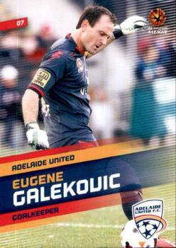 2013-14 SE Products A-League & Socceroos #7 Eugene Galekovic Front