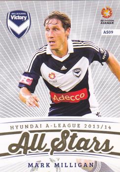 2013-14 SE Products A-League & Socceroos - All Stars #AS09 Mark Milligan Front