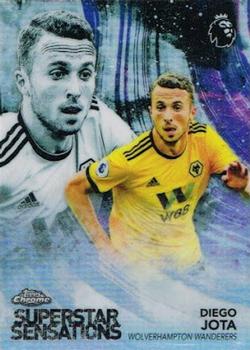 2018-19 Topps Chrome Premier League - Superstar Sensations #SS-DJ Diogo Jota Front