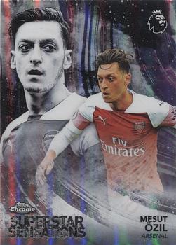 2018-19 Topps Chrome Premier League - Superstar Sensations #SS-MO Mesut Ozil Front