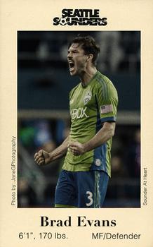 2015 Seattle Sounders FC #NNO Brad Evans Front