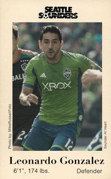 2015 Seattle Sounders FC #NNO Leo Gonzalez Front