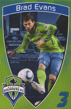 2012  Chevron Oil Seattle Sounders #NNO Brad Evans Front