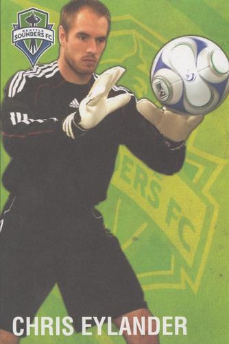 2009 Seattle Sounders Welcome To MLS #NNO Chris Eylander Front