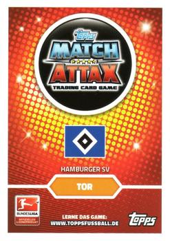2016-17 Topps Match Attax Bundesliga Extra #607 Rene Adler Back