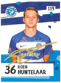 2019 Albert Heijn Eredivisie Voetbalplaatjes #119 Koen Huntelaar Front