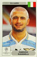 2000-01 Panini UEFA Champions League Stickers #94 Fabrizio Ravanelli Front