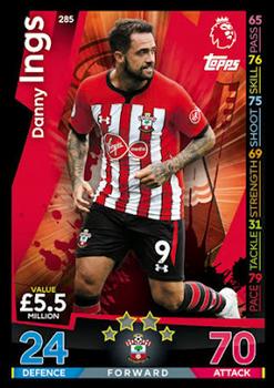 2018-19 Topps Match Attax Premier League #285 Danny Ings Front