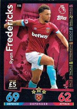 2018-19 Topps Match Attax Premier League #332 Ryan Fredericks Front